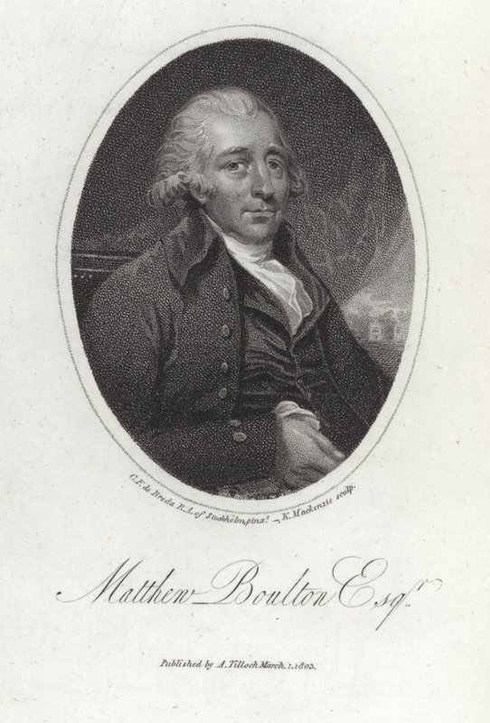 Matthew Boulton af Carl Frederik van Breda