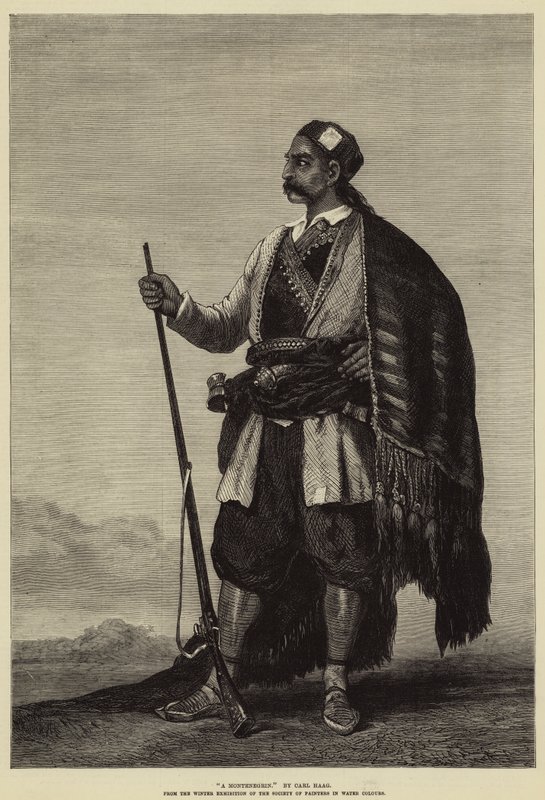en montenegrinsk af Carl Haag