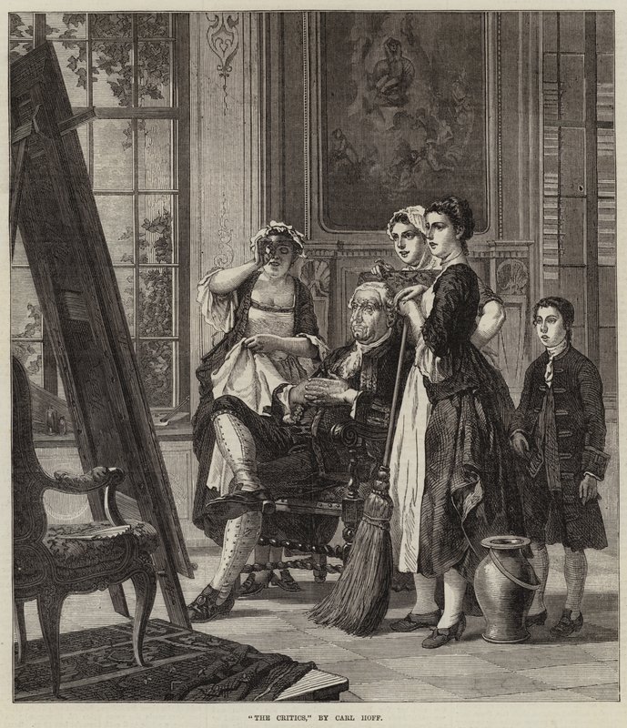 Kritikerne af Carl Heinrich Hoff