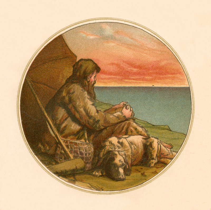 Robinson Crusoe af Carl Marr