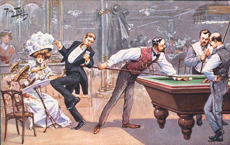 At spille billard af Carl Robert Arthur Thiele