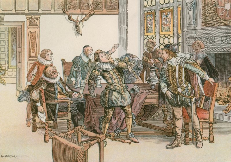 John Sigismund i konflikt med Pfalzgrev af Neuburg i 1613 af Carl Rohling