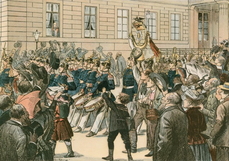Wilhelm I, konge af Preussen og første tyske kejser (1797-1888) ved det 