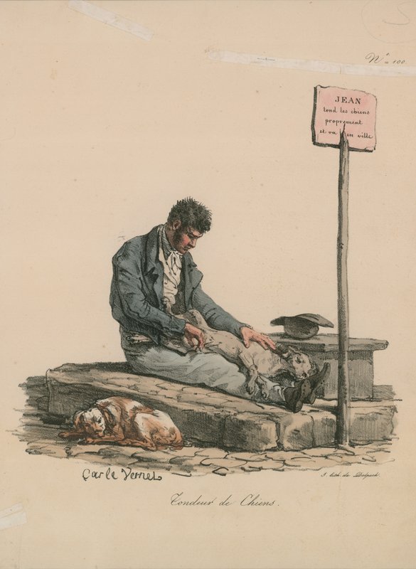 Hundeklipper af Carle Vernet
