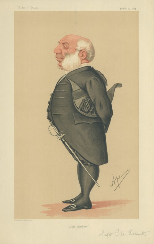 Kaptajn Ralph Allen Gossett af Carlo Pellegrini