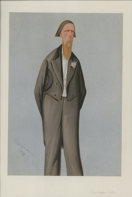 Christopher Sykes af Carlo Pellegrini
