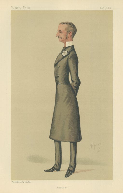 Oberst Francis Charles Charles Hughes-Hallett af Carlo Pellegrini