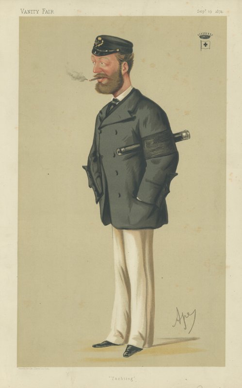 Grev Edward Batthyany af Carlo Pellegrini