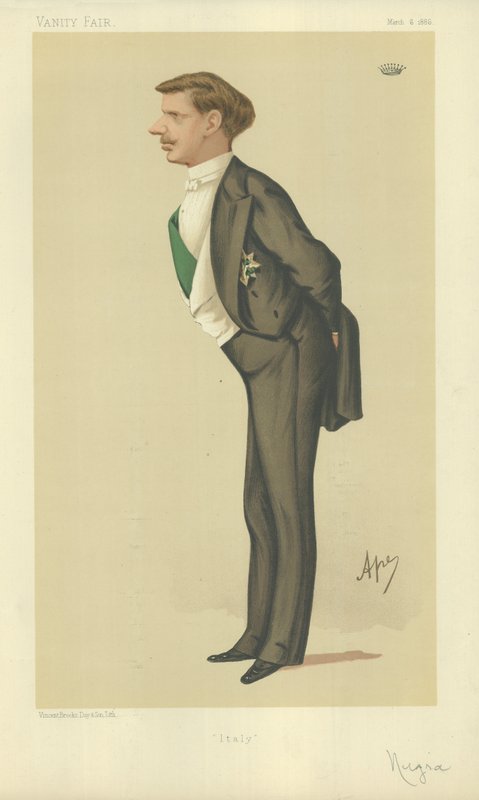 Grev Nigra af Carlo Pellegrini