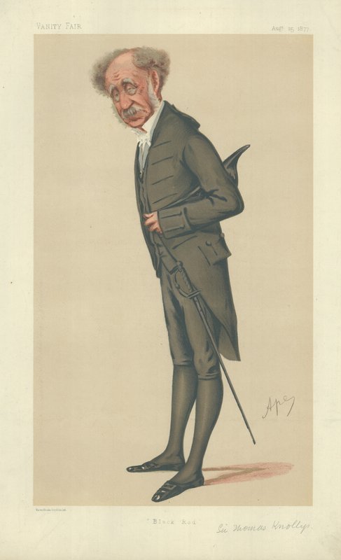 General Sir William Thomas Knollys af Carlo Pellegrini