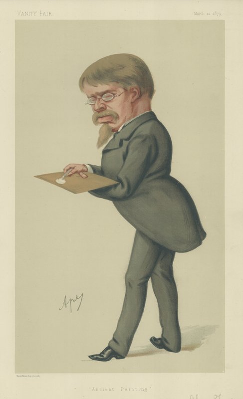 Lawrence Alma-Tadema af Carlo Pellegrini