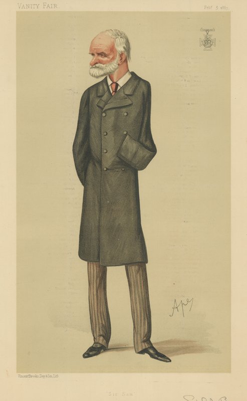 Generalløjtnant Sir Samuel James Browne af Carlo Pellegrini