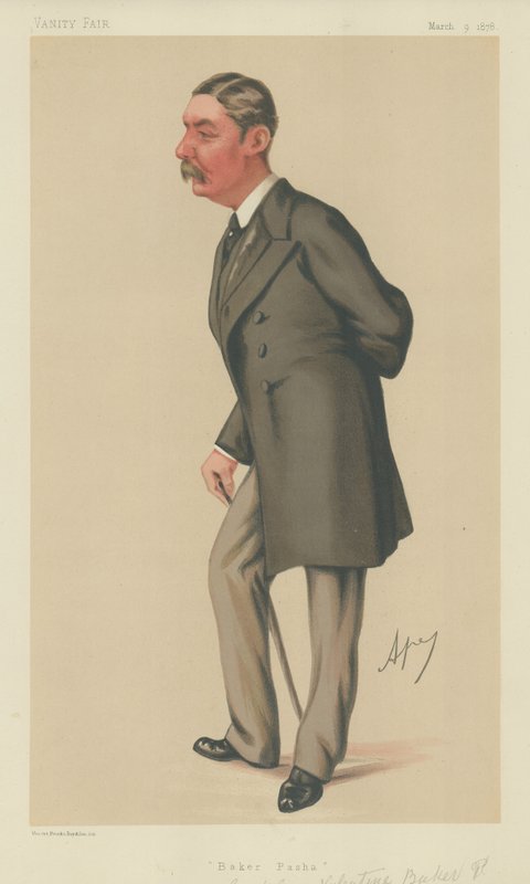 Generalløjtnant Valentine Baker af Carlo Pellegrini