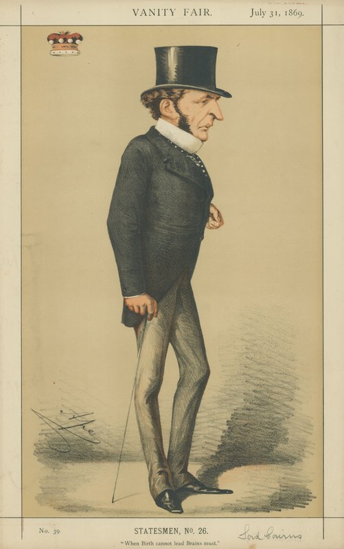 Lord Cairns af Carlo Pellegrini