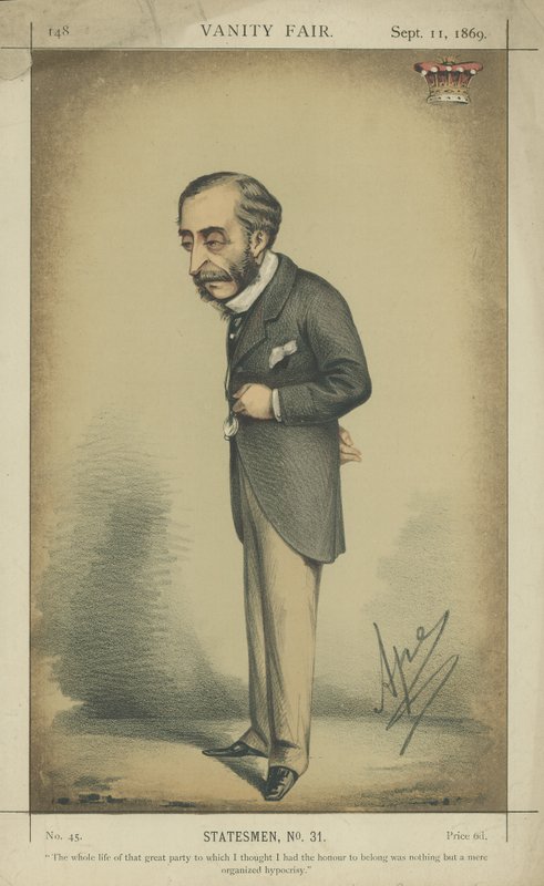Lord Carnarvon af Carlo Pellegrini