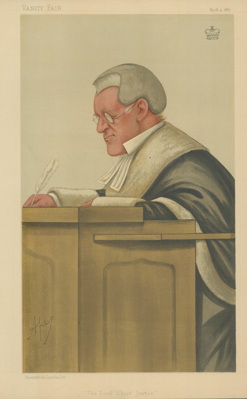Lord Coleridge af Carlo Pellegrini