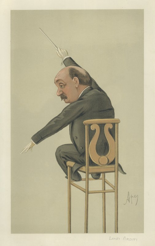 Luigi Arditi af Carlo Pellegrini