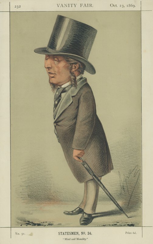 Mr Acton Smee Ayrton af Carlo Pellegrini