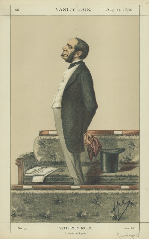 Charles Newdigate Newdegate af Carlo Pellegrini