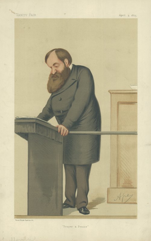Mr Dwight L Moody af Carlo Pellegrini