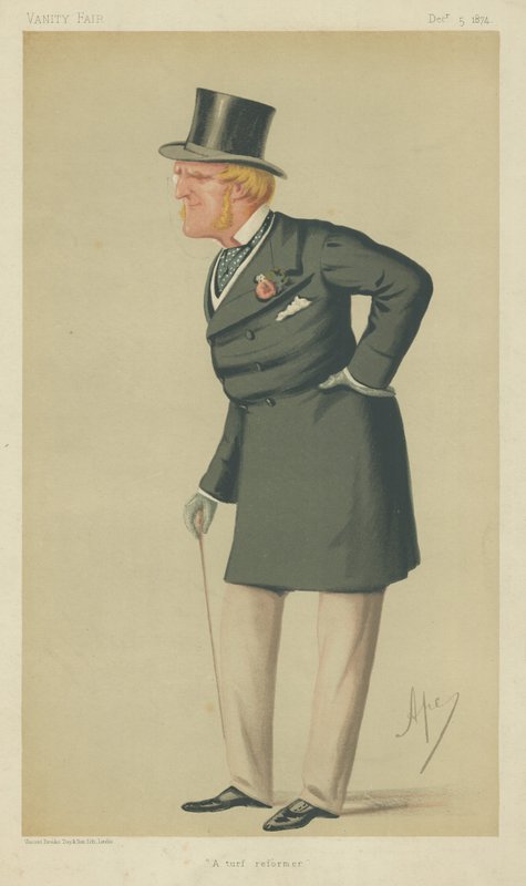 Hr Henry Chaplin af Carlo Pellegrini