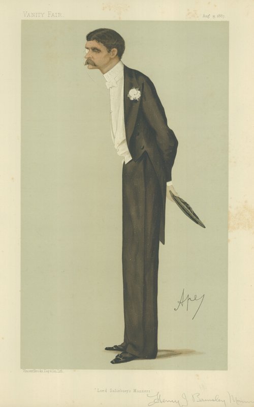 Mr Henry John Brinsley Manners af Carlo Pellegrini
