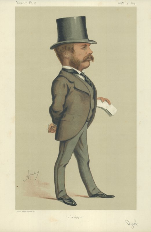 Mr William Hart Dyke af Carlo Pellegrini