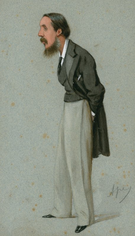 Rivers Wilson, Vanity Fair-tegneserie, 9. november 1878, originalt kunstværk af Carlo Pellegrini