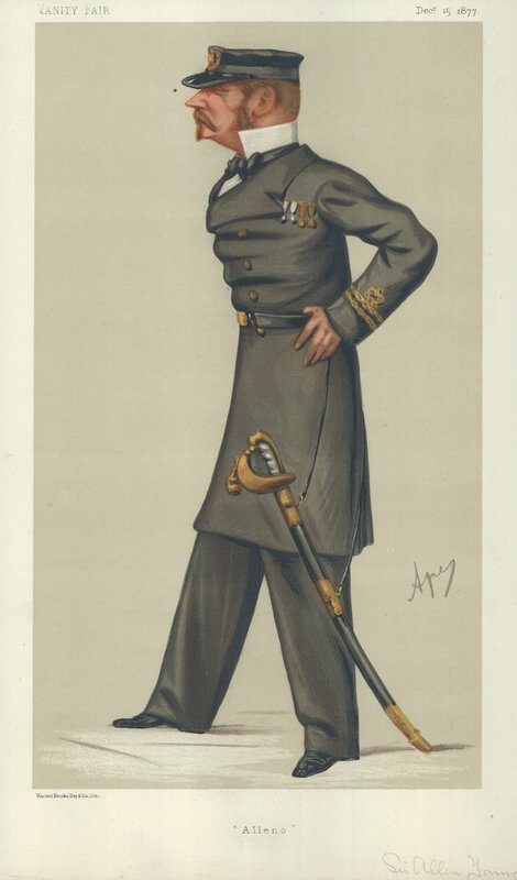 Sir Allen Young, Alleno, 15. december 1877, Vanity Fair-tegneserie af Carlo Pellegrini