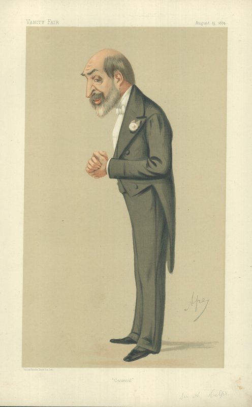 Sir Arthur Helps af Carlo Pellegrini