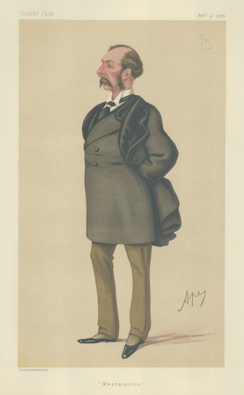 Sir Charles Russell af Carlo Pellegrini
