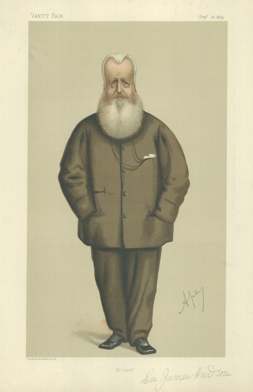 Sir James Hudson af Carlo Pellegrini