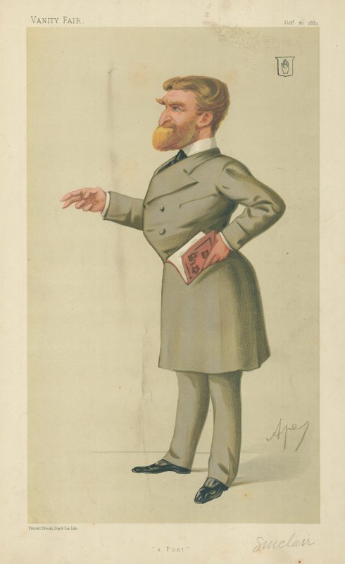 Sir John George Sinclair, A poet, 16. oktober 1880, Vanity Fair tegneserie af Carlo Pellegrini