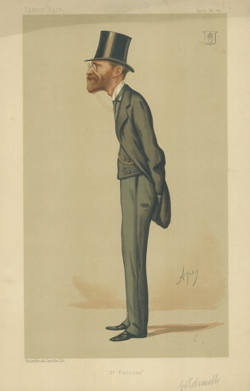 Sir Julian Goldsmid af Carlo Pellegrini
