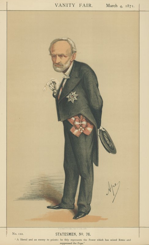Chevalier Charles Cadorna af Carlo Pellegrini