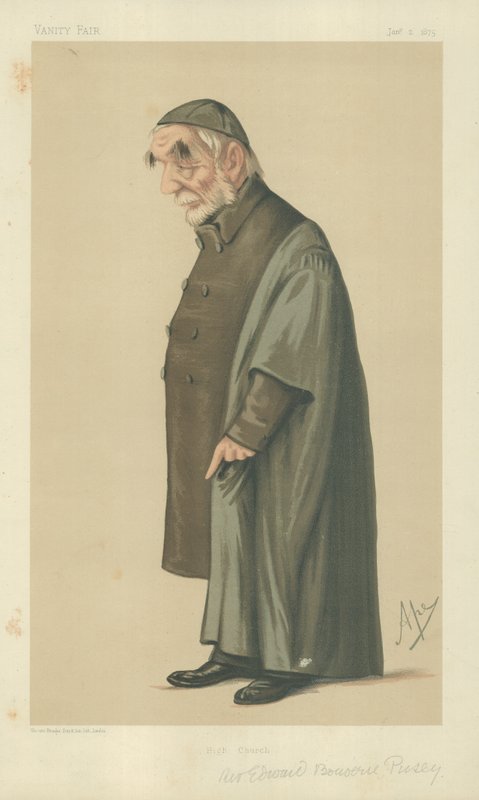 Rev Edward Bouverie Pusey af Carlo Pellegrini