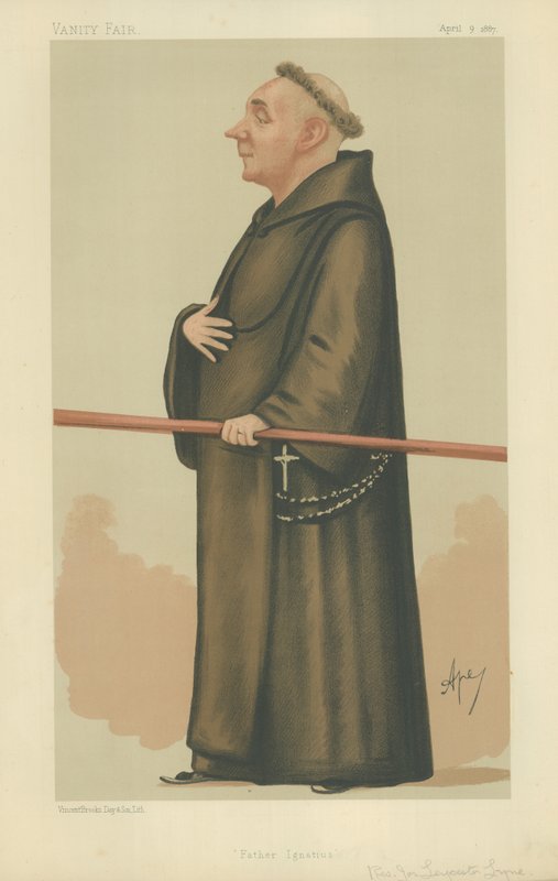 Præsten Joseph Leycester Lyne af Carlo Pellegrini