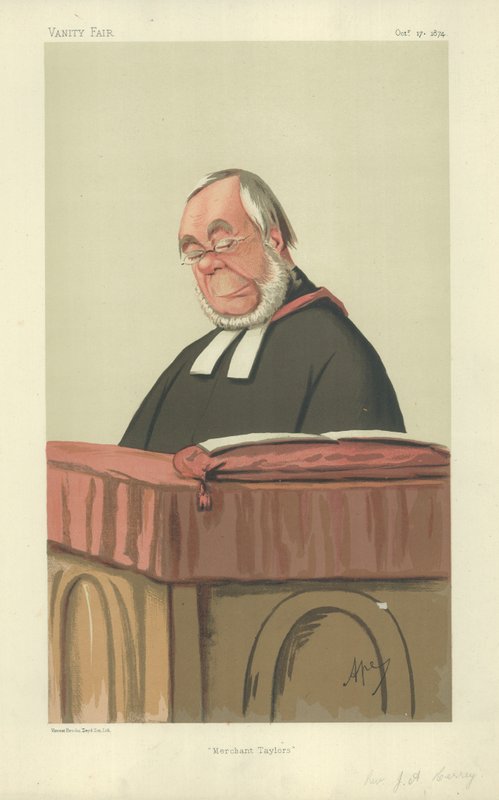 Pastor James Augustus Hessey af Carlo Pellegrini