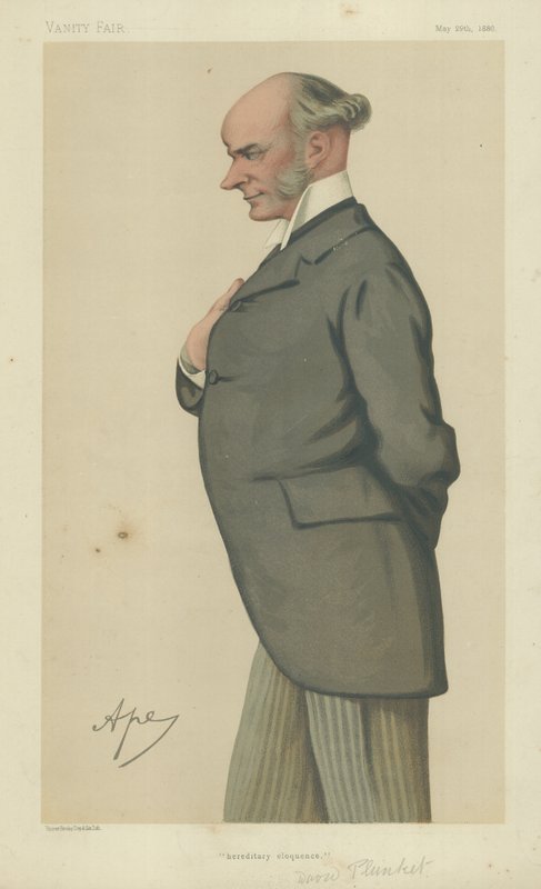 The Right Hon David Plunket af Carlo Pellegrini
