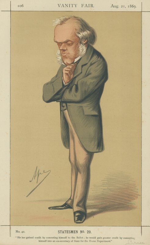 Den højtærede Henry Austin Bruce af Carlo Pellegrini