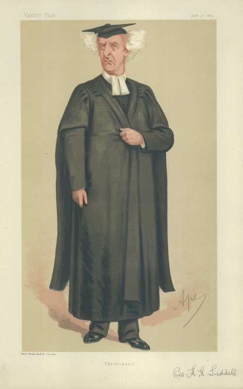 Den meget ærværdige Henry George Liddell af Carlo Pellegrini
