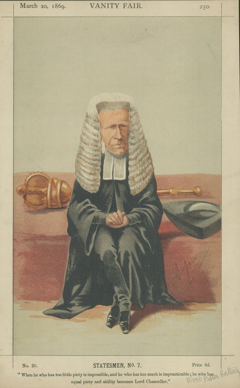 William Page Wood, Baron Hatherley af Carlo Pellegrini