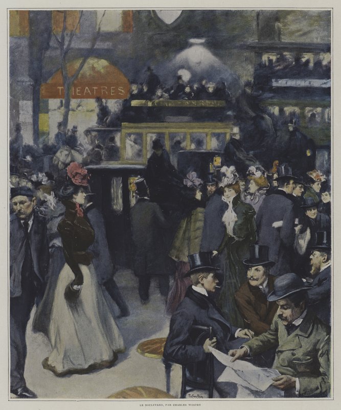 Boulevard af Carlo Wostry