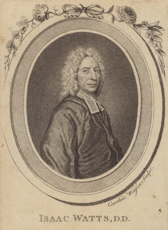 Isaac Watts, engelsk kristen præst, salmeforfatter og teolog af Caroline Watson