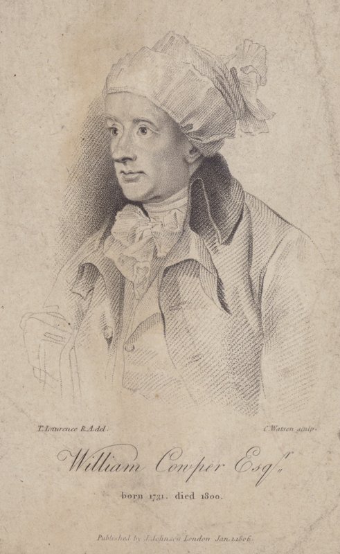 William Cowper, engelsk digter af Caroline Watson