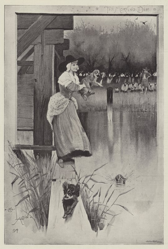 Morgendypning af Cecil Charles Windsor Aldin