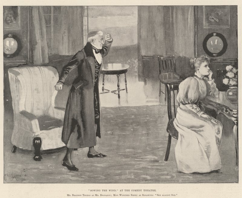 Sår vinden, på Komedieteatret af Cecil Charles Windsor Aldin