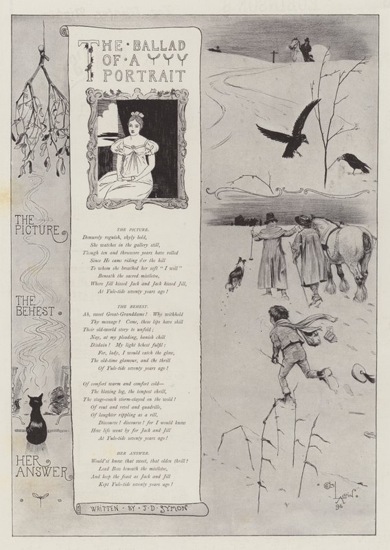 Balladen om et portræt af J D Symon af Cecil Charles Windsor Aldin