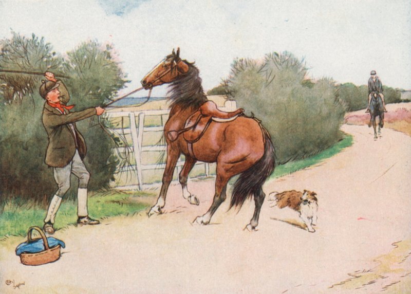Så stod drengen af og gav ham en hård lussing af Cecil Charles Windsor Aldin