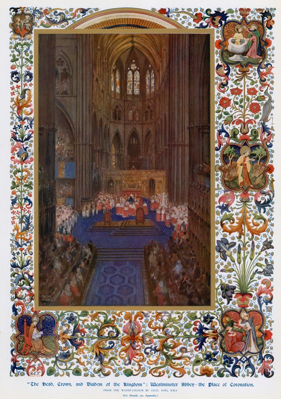 Westminster Abbey, Kroningsstedet af Cecil King